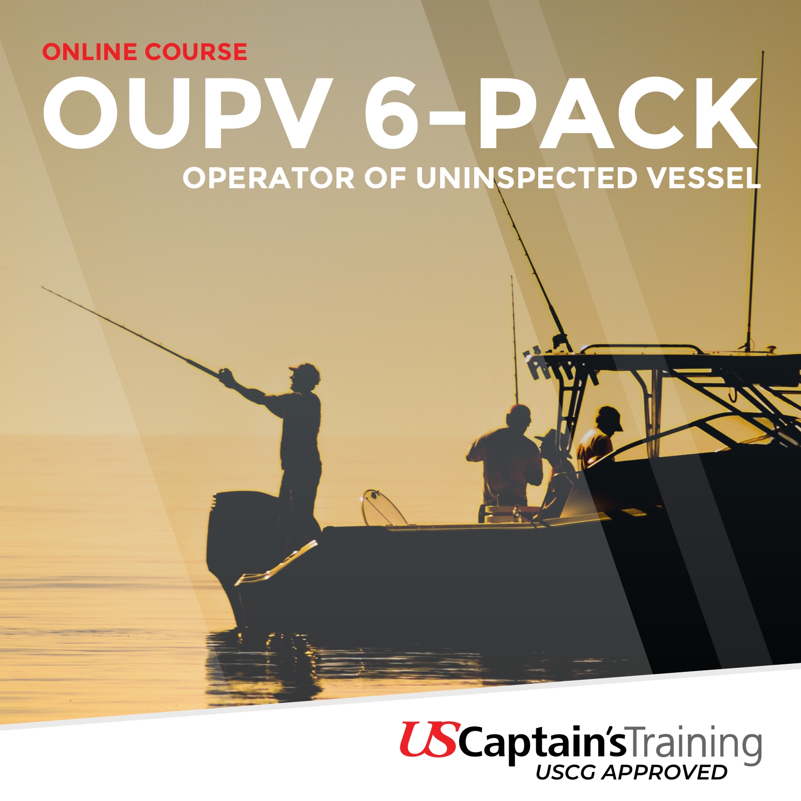 Captain’s License OUPV 6-Pack - Online Course & Exam - Product Image